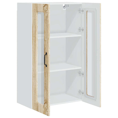 vidaXL Dishwasher Panel Kalmar Sonoma Oak 60 x 31 x 100 cm