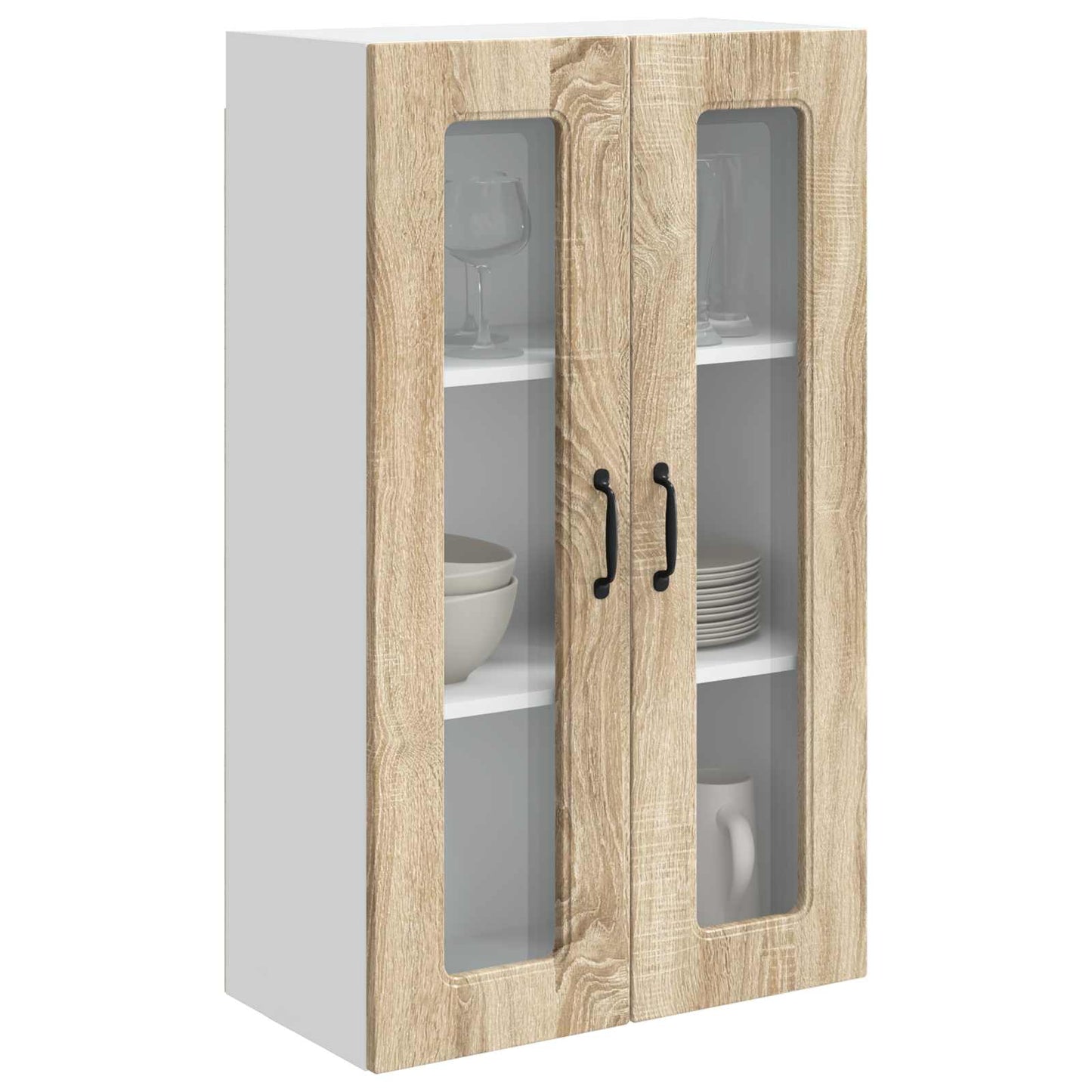 vidaXL Dishwasher Panel Kalmar Sonoma Oak 60 x 31 x 100 cm