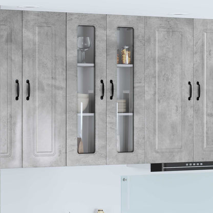 vidaXL Dishwasher Panel Kalmar Concrete Grey 60 x 31 x 100 cm