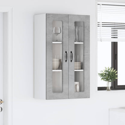 vidaXL Dishwasher Panel Kalmar Concrete Grey 60 x 31 x 100 cm