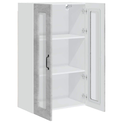 vidaXL Dishwasher Panel Kalmar Concrete Grey 60 x 31 x 100 cm