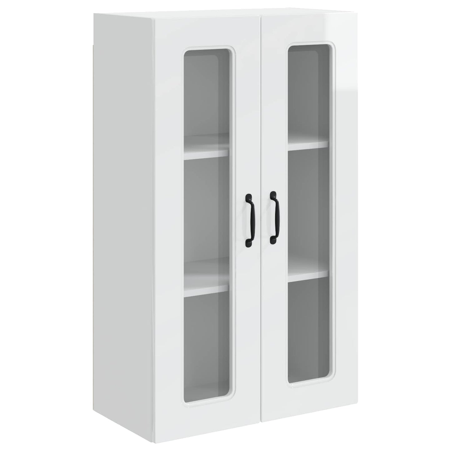 vidaXL Dishwasher Panel Kalmar High Gloss White 60 x 31 x 100 cm