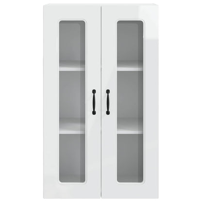 vidaXL Dishwasher Panel Kalmar High Gloss White 60 x 31 x 100 cm