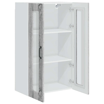vidaXL Dishwasher Panel Kalmar Grey Sonoma 60 x 31 x 100 cm