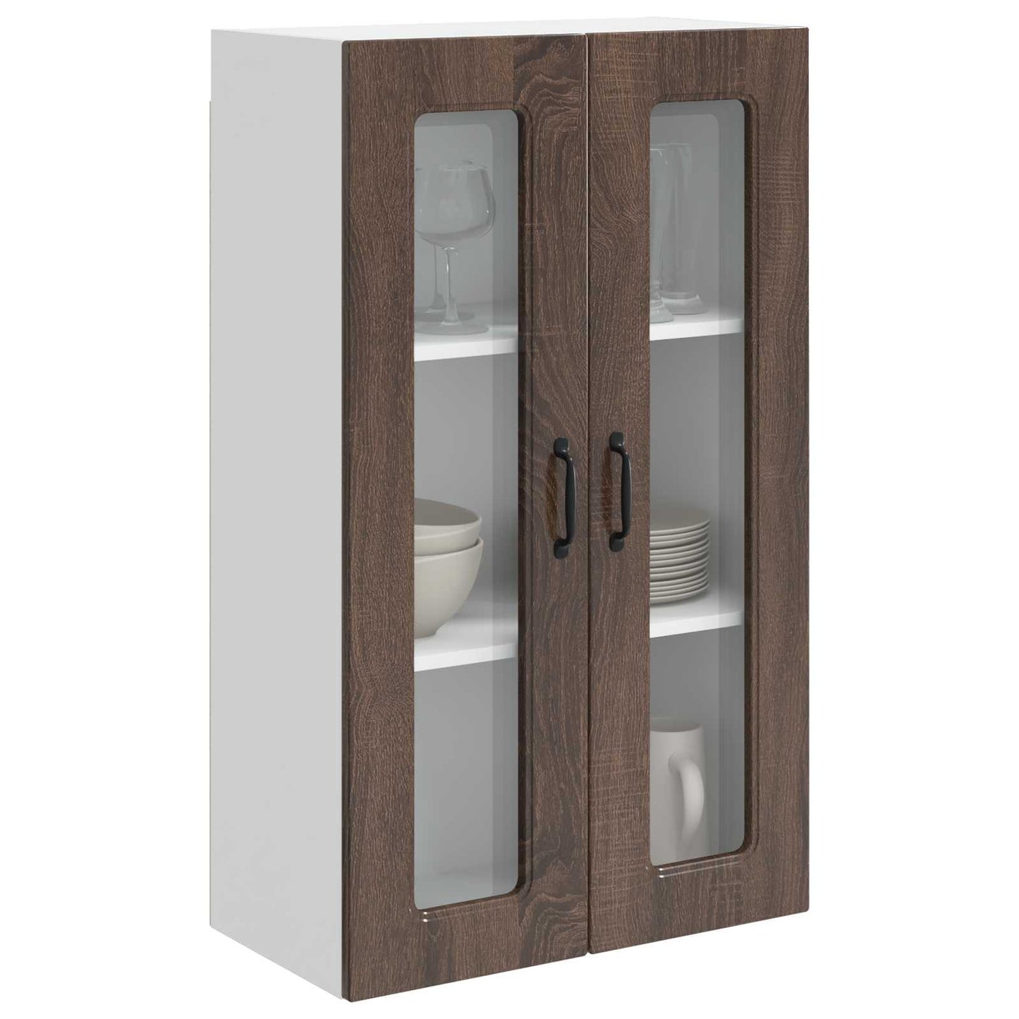 vidaXL Dishwasher Panel Kalmar Brown Oak 60 x 31 x 100 cm
