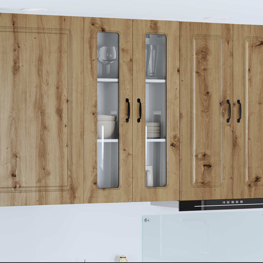 vidaXL Dishwasher Panel Kalmar Artisan Oak 60 x 31 x 100 cm