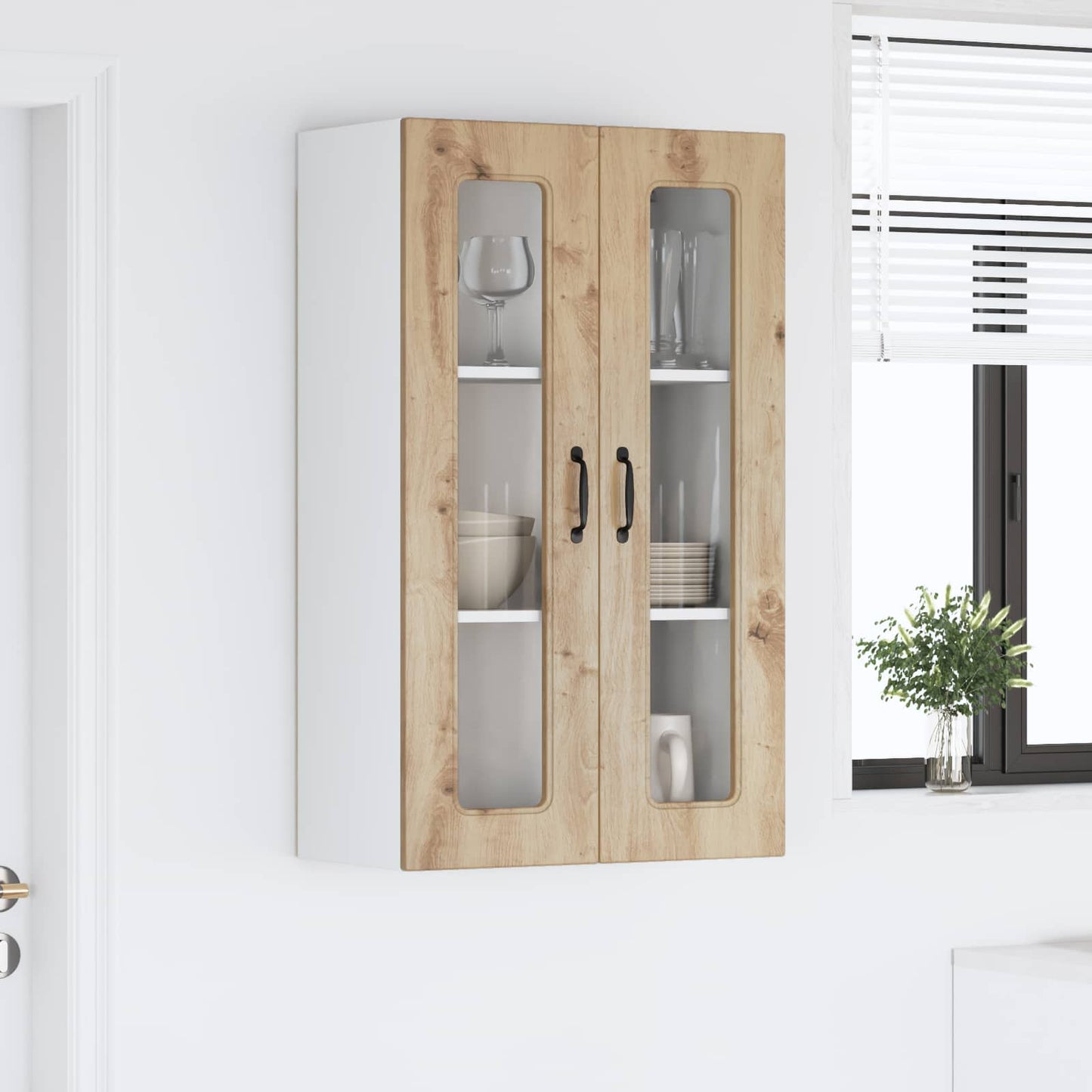 vidaXL Dishwasher Panel Kalmar Artisan Oak 60 x 31 x 100 cm