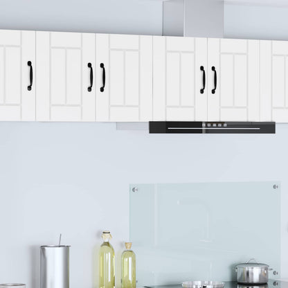 vidaXL Wall Cabinet LUCCA White 30 x 31 x 40 cm Engineered Wood