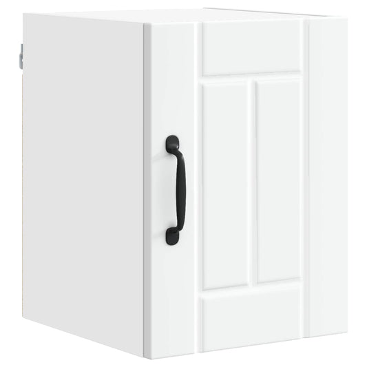 vidaXL Wall Cabinet LUCCA White 30 x 31 x 40 cm Engineered Wood