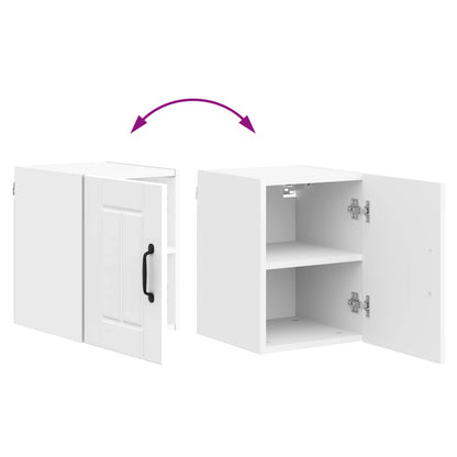 vidaXL Wall Cabinet LUCCA White 30 x 31 x 40 cm Engineered Wood