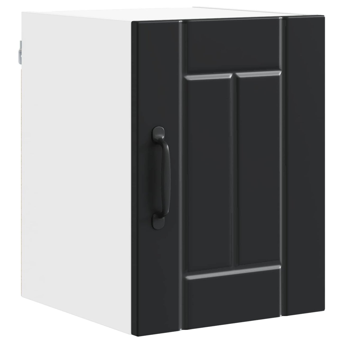 vidaXL Wall Cabinet LUCCA Black 30 x 31 x 40 cm Engineered Wood