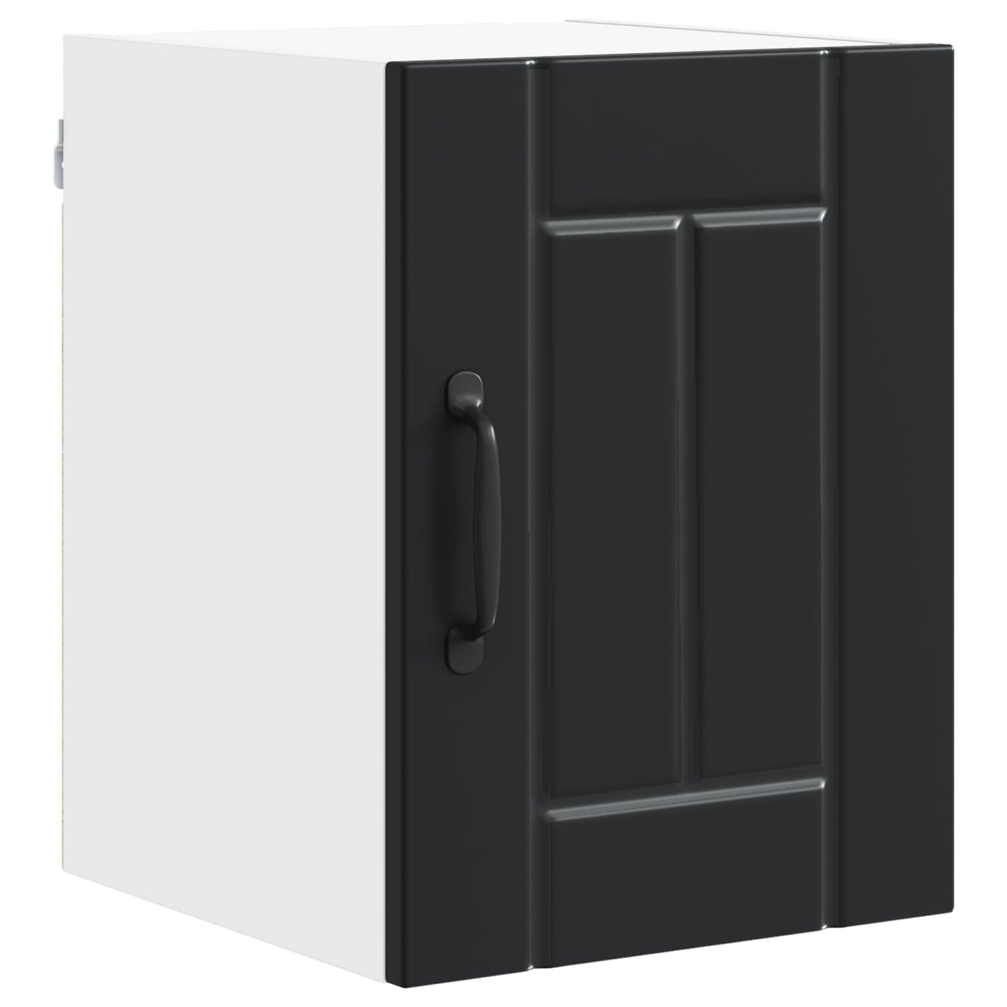 vidaXL Wall Cabinet LUCCA Black 30 x 31 x 40 cm Engineered Wood
