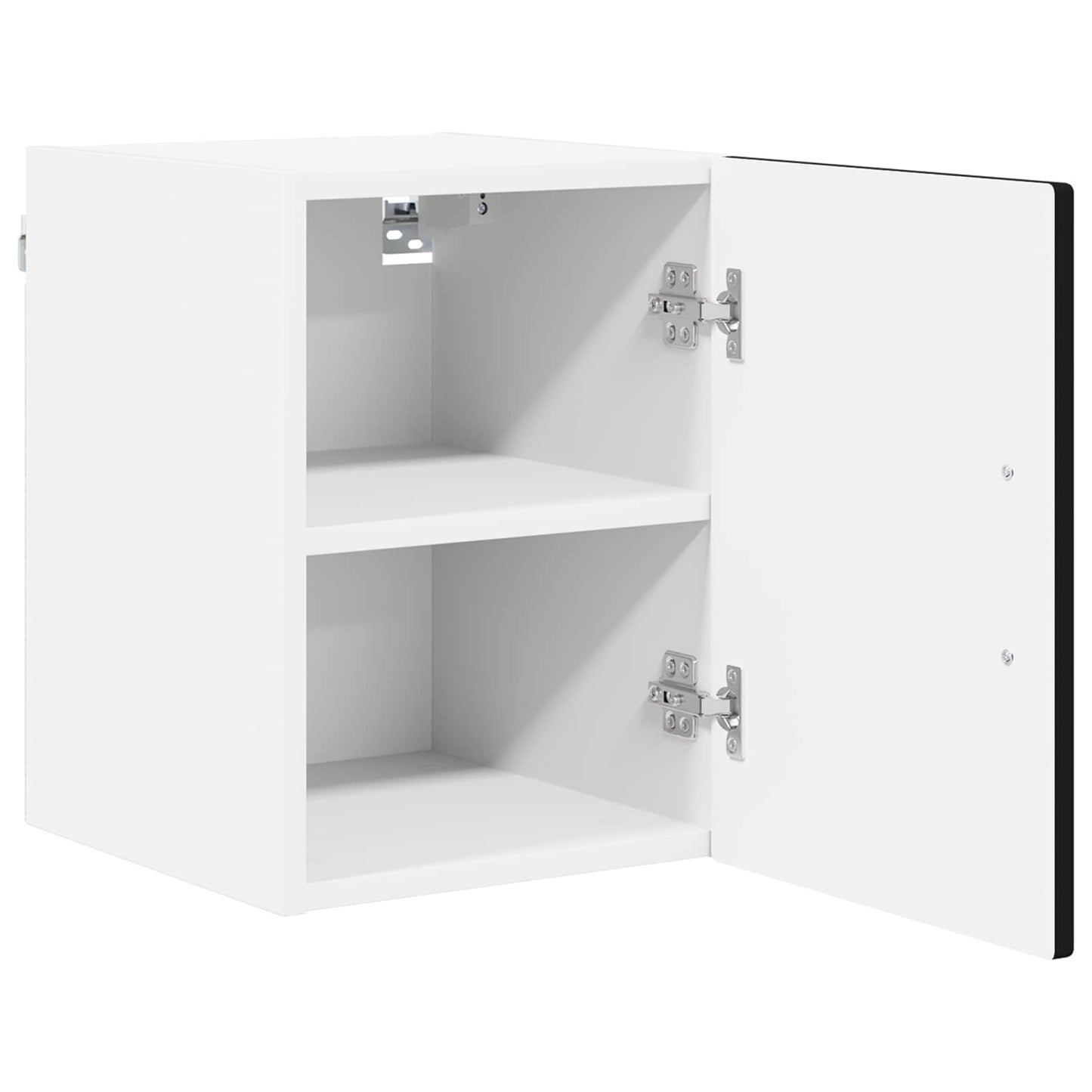 vidaXL Wall Cabinet LUCCA 2 pcs Black 30 x 31 x 40 cm Engineered Wood
