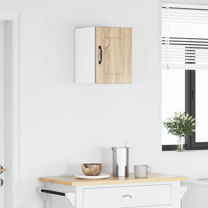 vidaXL Wall Cabinet LUCCA Sonoma Oak 30 x 31 x 40 cm Engineered Wood