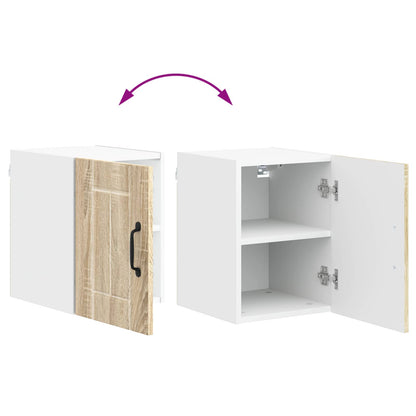 vidaXL Wall Cabinet LUCCA Sonoma Oak 30 x 31 x 40 cm Engineered Wood