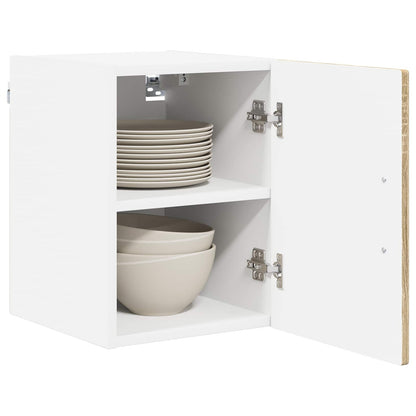 vidaXL Wall Cabinet LUCCA Sonoma Oak 30 x 31 x 40 cm Engineered Wood
