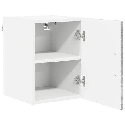 vidaXL Wall Cabinet LUCCA 2 pcs Concrete Grey 30 x 31 x 40 cm