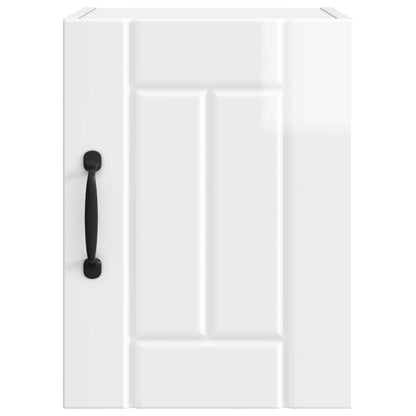 vidaXL Wall Cabinet LUCCA 2 pcs High Gloss White 30 x 31 x 40 cm