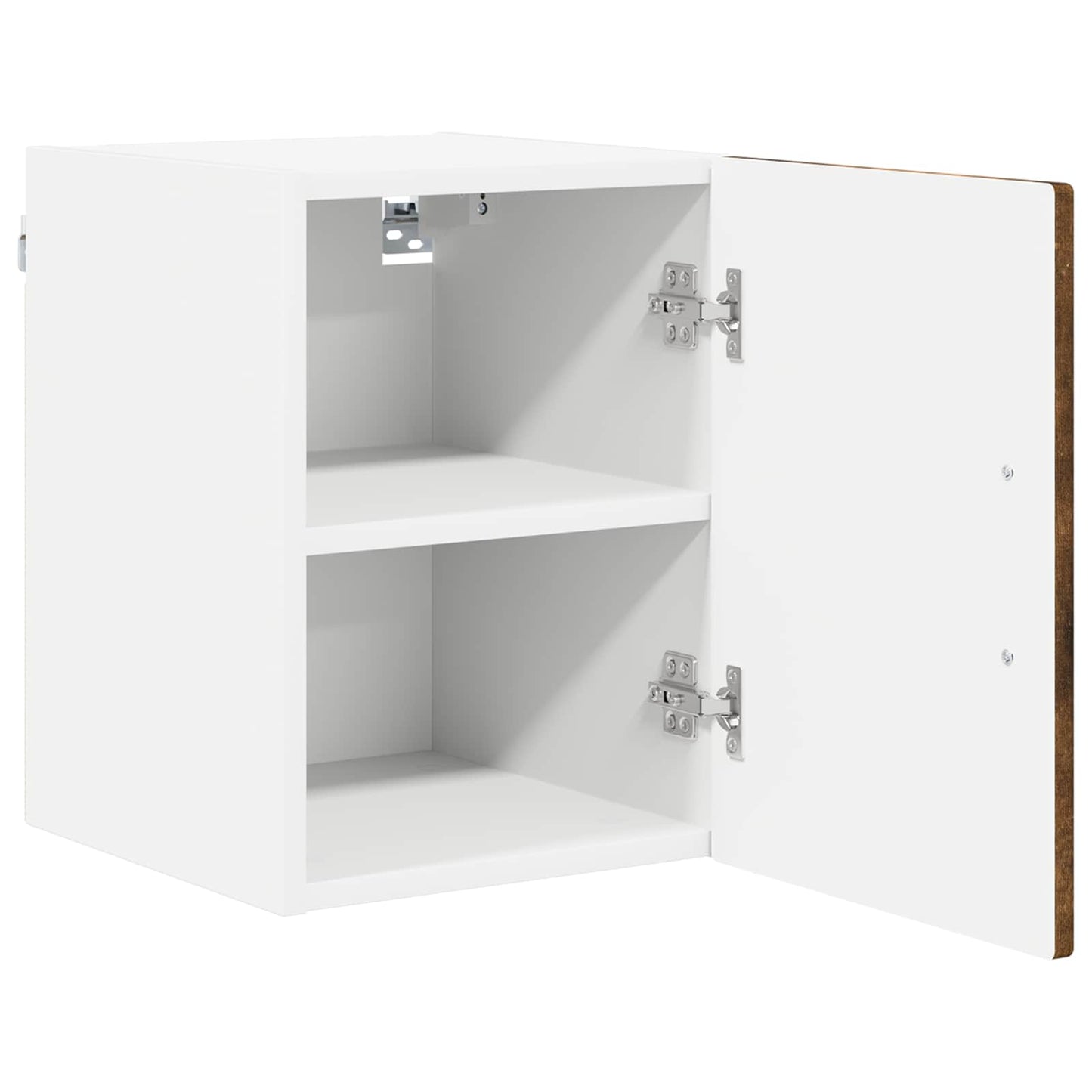 vidaXL Wall Cabinet LUCCA Smoked Oak 30 x 31 x 40 cm Engineered Wood