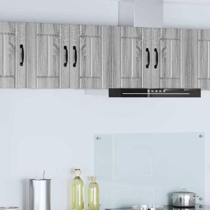 vidaXL Wall Cabinet LUCCA Grey Sonoma 30 x 31 x 40 cm Engineered Wood