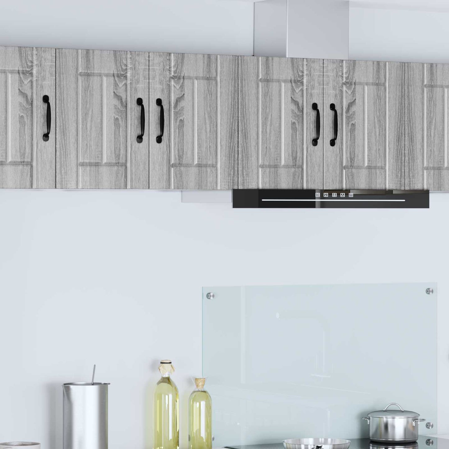 vidaXL Wall Cabinet LUCCA Grey Sonoma 30 x 31 x 40 cm Engineered Wood