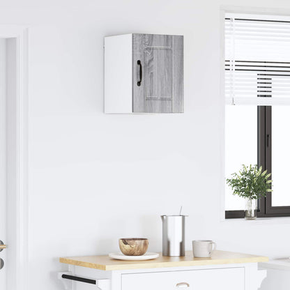 vidaXL Wall Cabinet LUCCA Grey Sonoma 30 x 31 x 40 cm Engineered Wood
