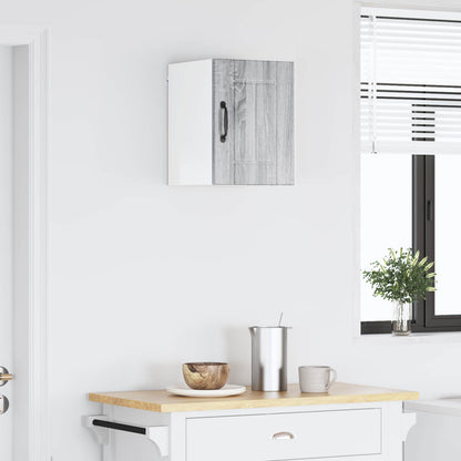 vidaXL Wall Cabinet LUCCA Grey Sonoma 30 x 31 x 40 cm Engineered Wood