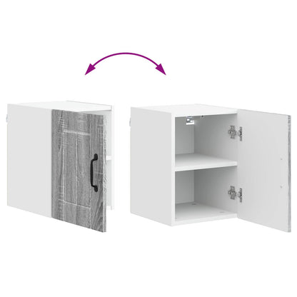 vidaXL Wall Cabinet LUCCA Grey Sonoma 30 x 31 x 40 cm Engineered Wood