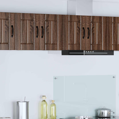 vidaXL Wall Cabinet LUCCA Brown Oak 30 x 31 x 40 cm Engineered Wood