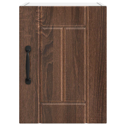 vidaXL Wall Cabinet LUCCA Brown Oak 30 x 31 x 40 cm Engineered Wood