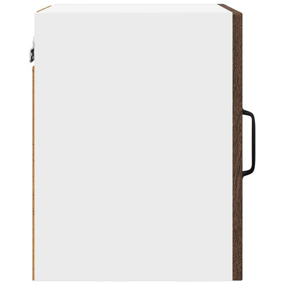 vidaXL Wall Cabinet LUCCA 2 pcs Brown Oak 30 x 31 x 40 cm