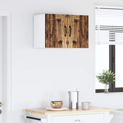 vidaXL Wall Cabinet LUCCA 2 pcs Old Wood 30 x 31 x 40 cm