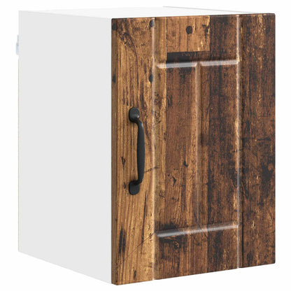 vidaXL Wall Cabinet LUCCA 2 pcs Old Wood 30 x 31 x 40 cm