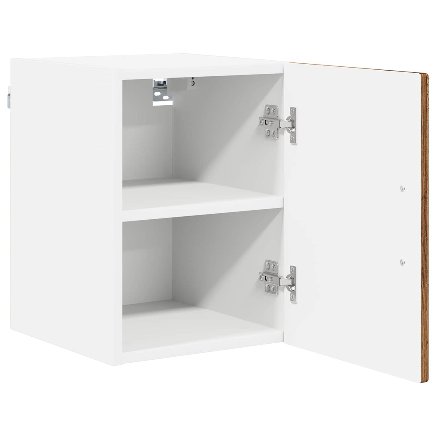 vidaXL Wall Cabinet LUCCA 2 pcs Old Wood 30 x 31 x 40 cm