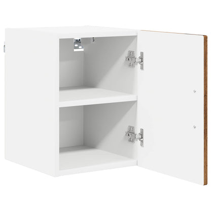 vidaXL Wall Cabinet LUCCA 2 pcs Old Wood 30 x 31 x 40 cm