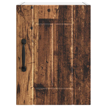 vidaXL Wall Cabinet LUCCA 2 pcs Old Wood 30 x 31 x 40 cm