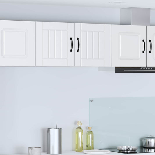 vidaXL Wall Cabinet LUCCA White 40 x 31 x 40 cm Engineered Wood