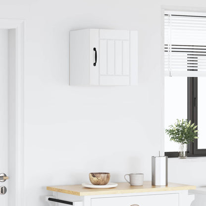 vidaXL Wall Cabinet LUCCA White 40 x 31 x 40 cm Engineered Wood