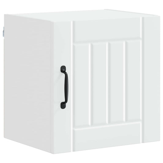 vidaXL Wall Cabinet LUCCA White 40 x 31 x 40 cm Engineered Wood