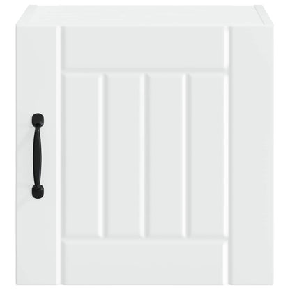 vidaXL Wall Cabinet LUCCA White 40 x 31 x 40 cm Engineered Wood