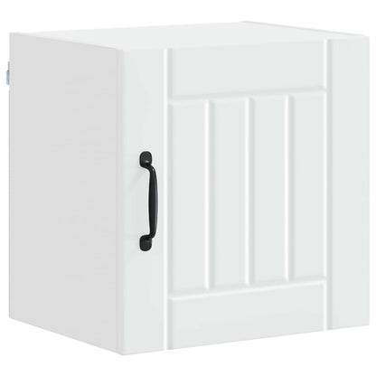 vidaXL Wall Cabinet LUCCA 2 pcs White 40 x 31 x 40 cm Engineered Wood