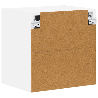 vidaXL Wall Cabinet LUCCA 2 pcs White 40 x 31 x 40 cm Engineered Wood