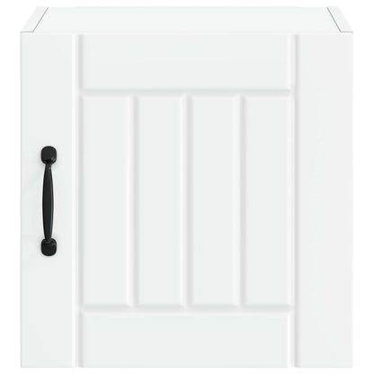 vidaXL Wall Cabinet LUCCA 2 pcs White 40 x 31 x 40 cm Engineered Wood