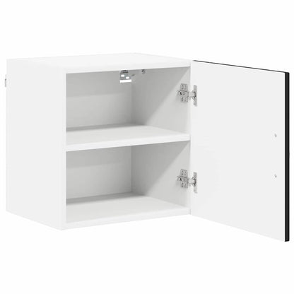vidaXL Wall Cabinet LUCCA Black 40 x 31 x 40 cm Engineered Wood