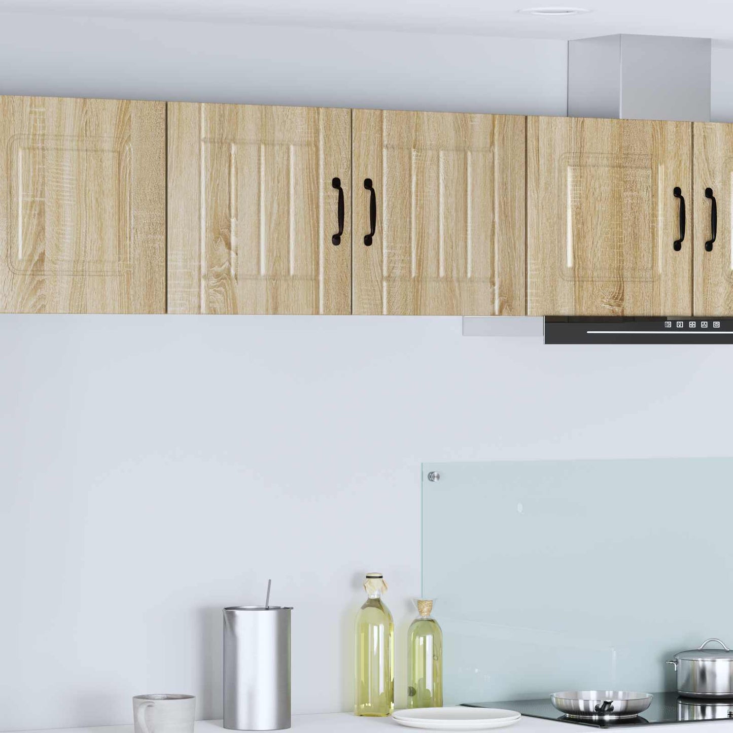 vidaXL Wall Cabinet LUCCA Sonoma Oak 40 x 31 x 40 cm Engineered Wood