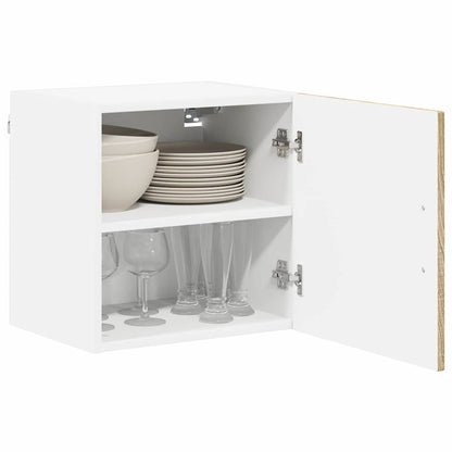 vidaXL Wall Cabinet LUCCA 2 pcs Sonoma Oak 40 x 31 x 40 cm
