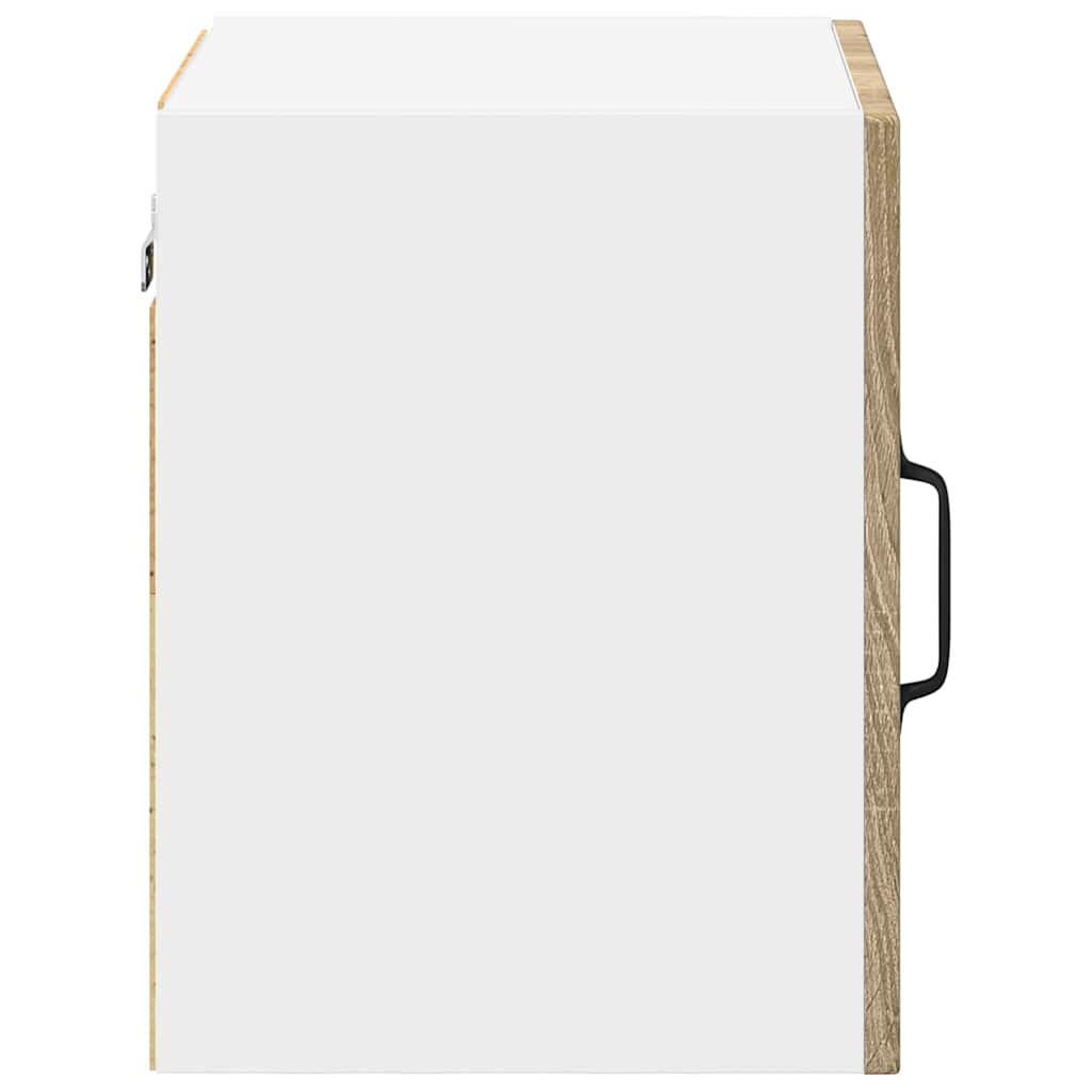 vidaXL Wall Cabinet LUCCA 2 pcs Sonoma Oak 40 x 31 x 40 cm