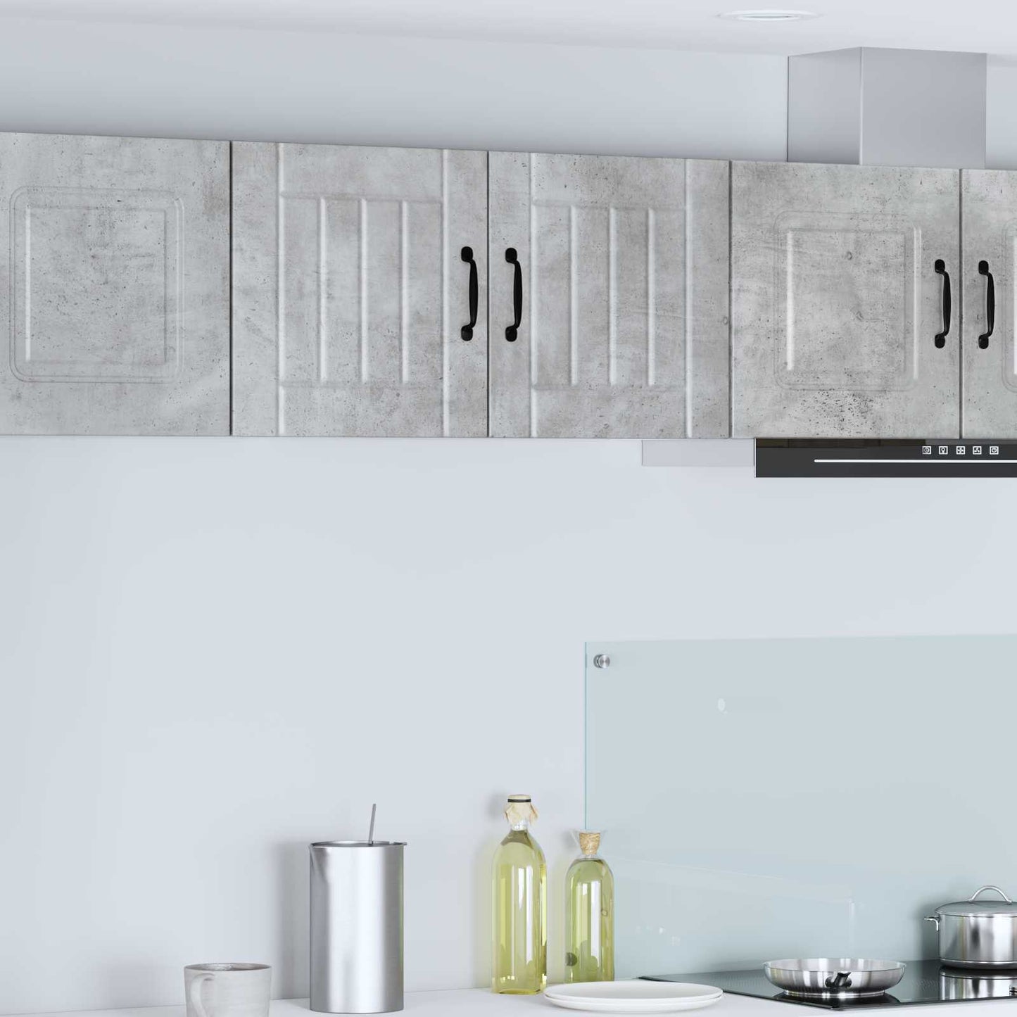 vidaXL Wall Cabinet LUCCA Concrete Grey 40 x 31 x 40 cm
