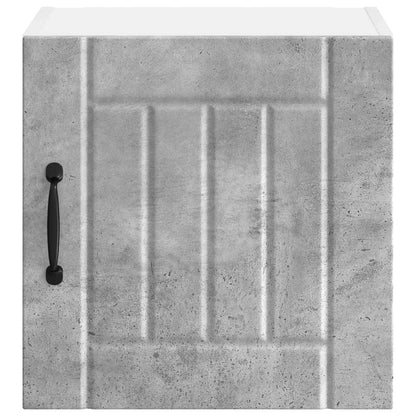 vidaXL Wall Cabinet LUCCA Concrete Grey 40 x 31 x 40 cm