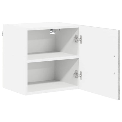 vidaXL Wall Cabinet LUCCA 2 pcs Concrete Grey 40 x 31 x 40 cm